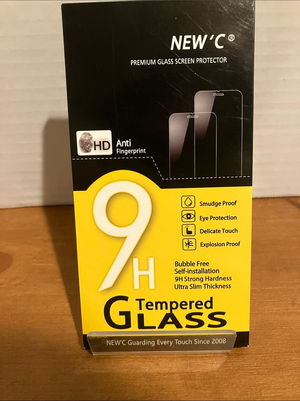NEW'C 9H Tempered Glass Screen Protector - iPhone 14 Plus
